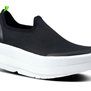 Black Slip-On Women's Shoes